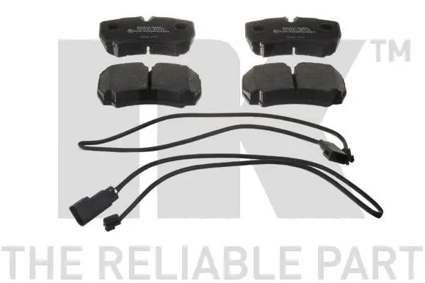 Brake Pad Set, disc brake (222575)