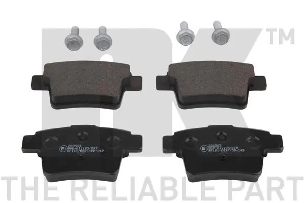 Brake Pad Set, disc brake (222563)