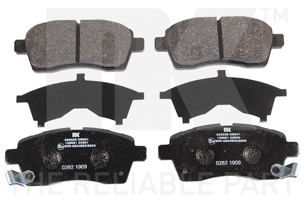 Brake Pad Set, disc brake (225228)