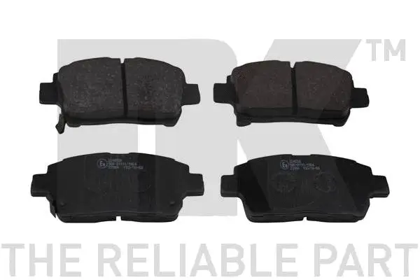 Brake Pad Set, disc brake (224558)