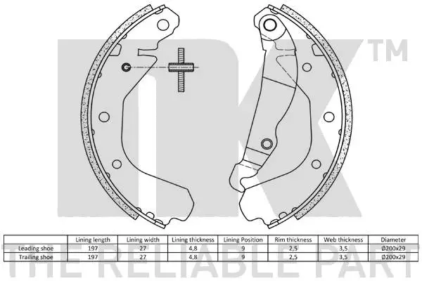 Brake Shoe Set