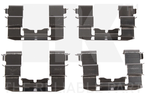 Accessory Kit, disc brake pad (7922184)