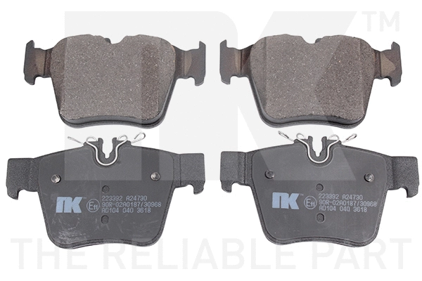 Brake Pad Set, disc brake (223392)