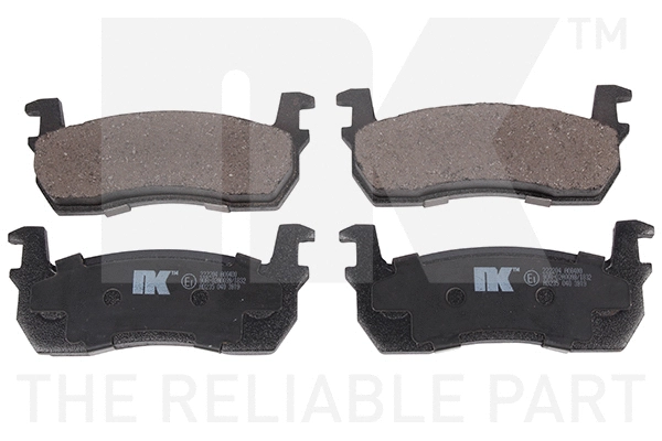 Brake Pad Set, disc brake (222204)