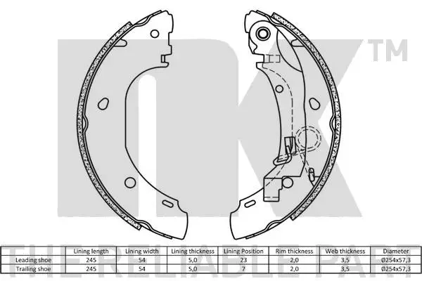 Brake Shoe Set