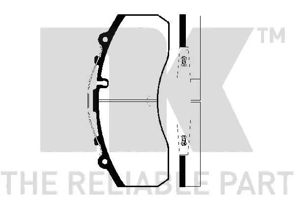 Brake Pad Set, disc brake (229987)
