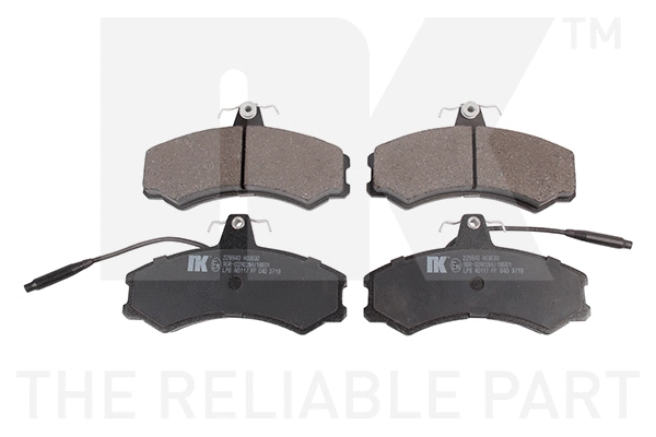 Brake Pad Set, disc brake (229940)