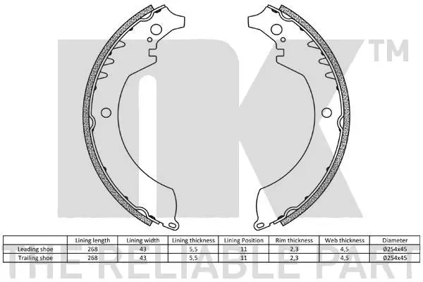 Brake Shoe Set