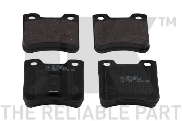 Brake Pad Set, disc brake (221935)