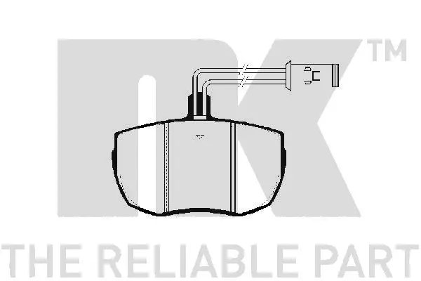 Brake Pad Set, disc brake (224004)
