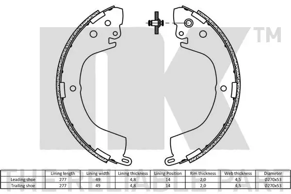 Brake Shoe Set