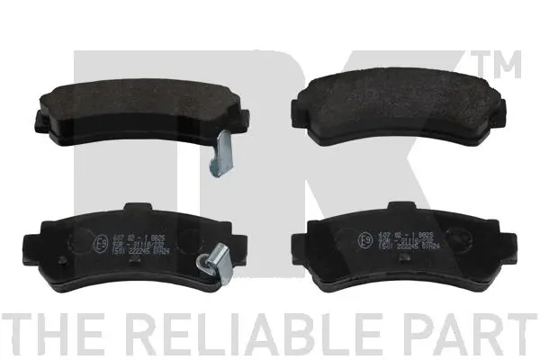 Brake Pad Set, disc brake (222245)