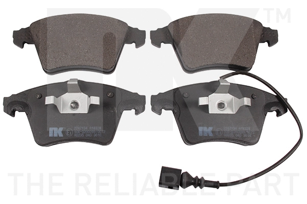 Brake Pad Set, disc brake (2247134)