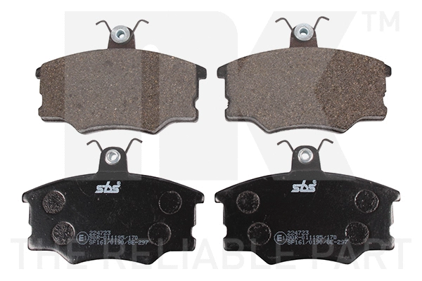 Brake Pad Set, disc brake (224723)