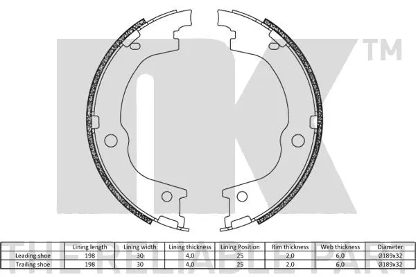 Brake Shoe Set