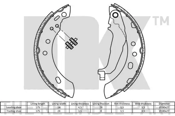 Brake Shoe Set