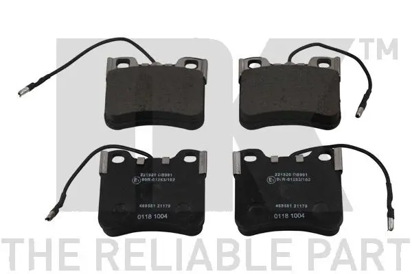 Brake Pad Set, disc brake (221920)