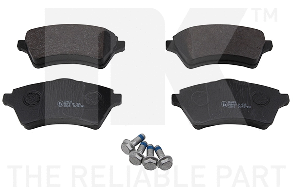 Brake Pad Set, disc brake (224023)