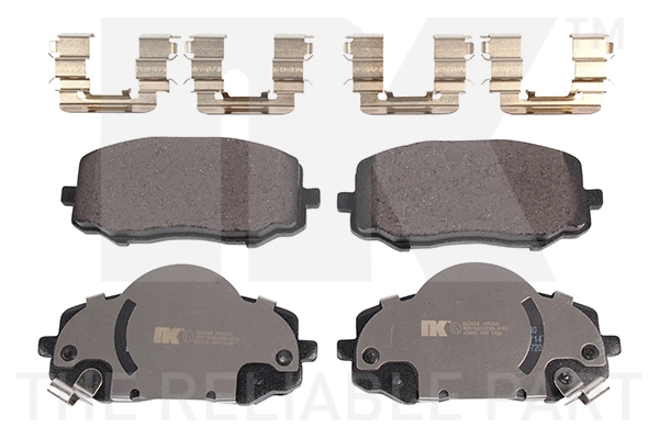 Brake Pad Set, disc brake (223458)