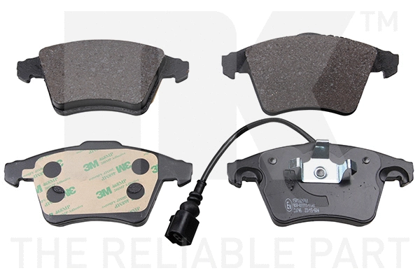 Brake Pad Set, disc brake (224761)