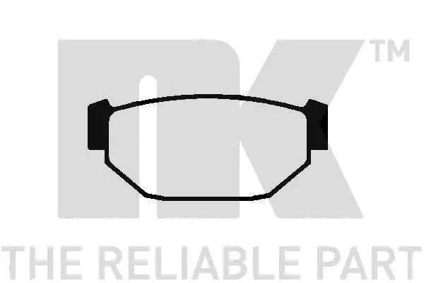Brake Pad Set, disc brake (224405)