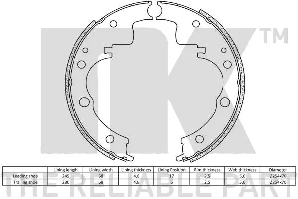 Brake Shoe Set