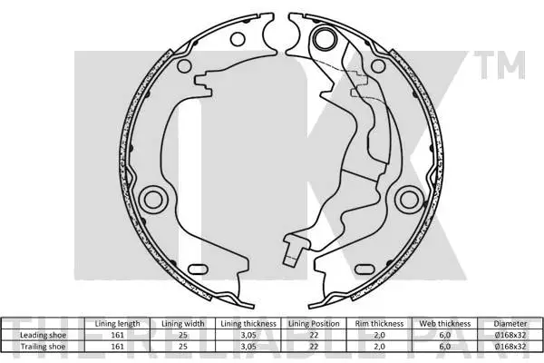 Brake Shoe Set