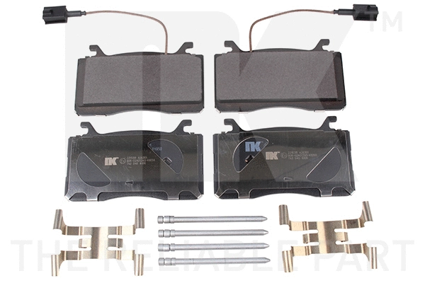 Brake Pad Set, disc brake (221038)