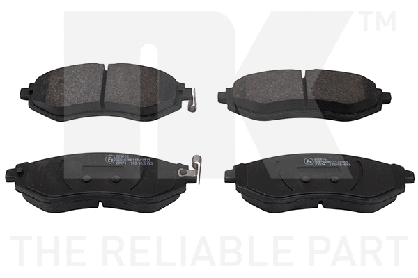 Brake Pad Set, disc brake (225016)