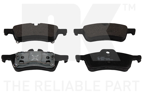 Brake Pad Set, disc brake (224021)