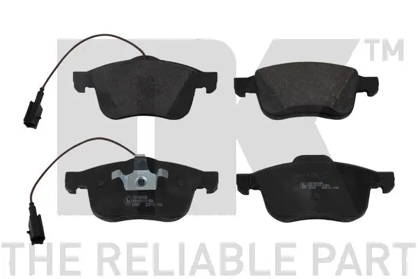 Brake Pad Set, disc brake (221026)