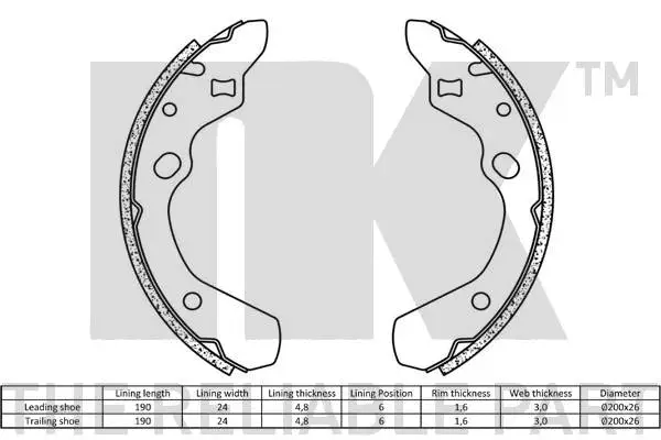 Brake Shoe Set
