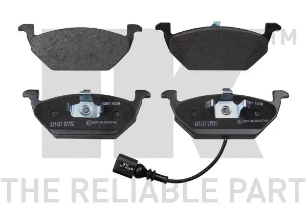 Brake Pad Set, disc brake (224745)