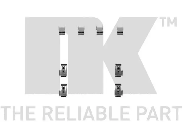 Accessory Kit, disc brake pad (7930198)