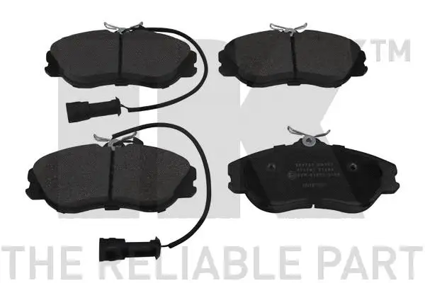 Brake Pad Set, disc brake (224722)