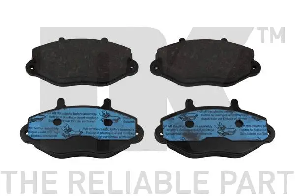 Brake Pad Set, disc brake (222522)
