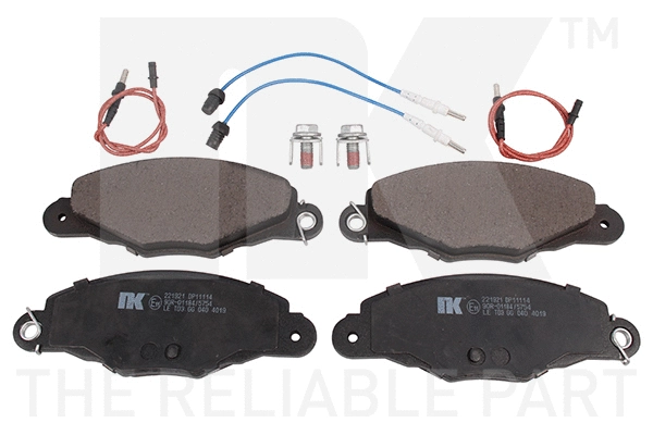 Brake Pad Set, disc brake (221921)