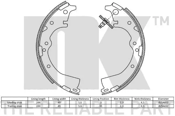 Brake Shoe Set