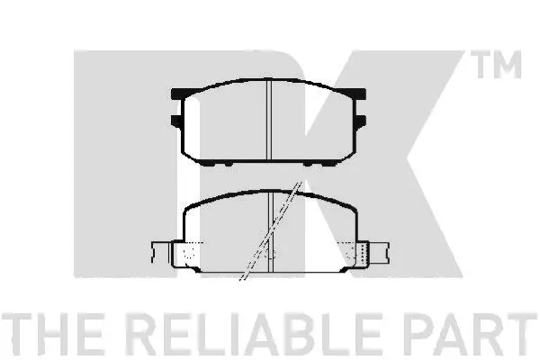 Brake Pad Set, disc brake (224401)