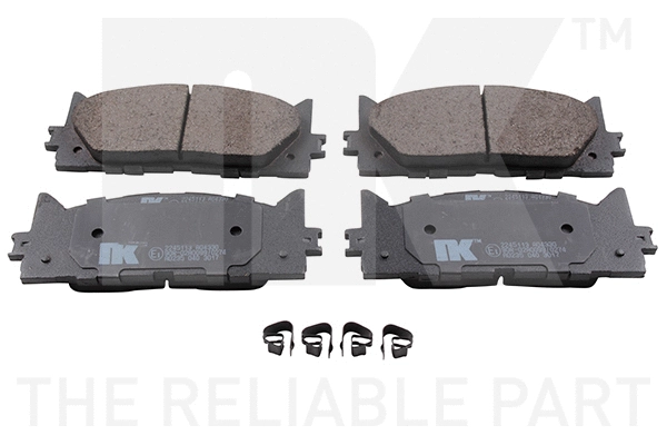 Brake Pad Set, disc brake (2245113)