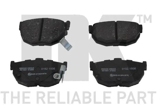 Brake Pad Set, disc brake (222222)