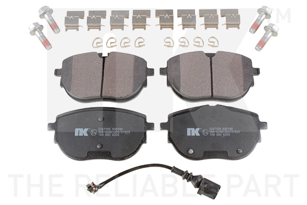 Brake Pad Set, disc brake (2247159)