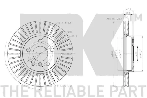 Brake Disc (3115116)
