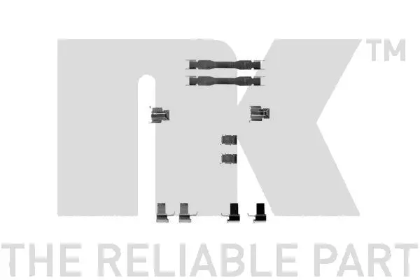 Accessory Kit, disc brake pad (7945073)