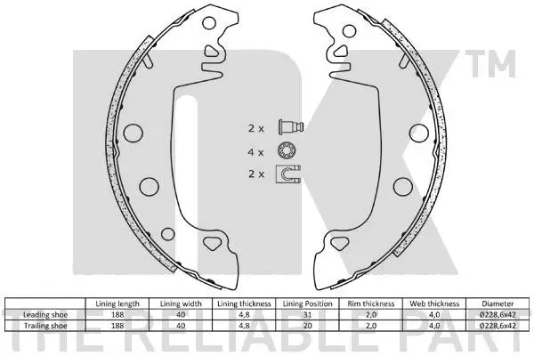 Brake Shoe Set