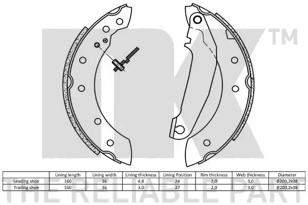 Brake Shoe Set