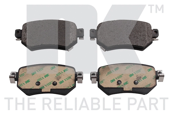 Brake Pad Set, disc brake (223265)