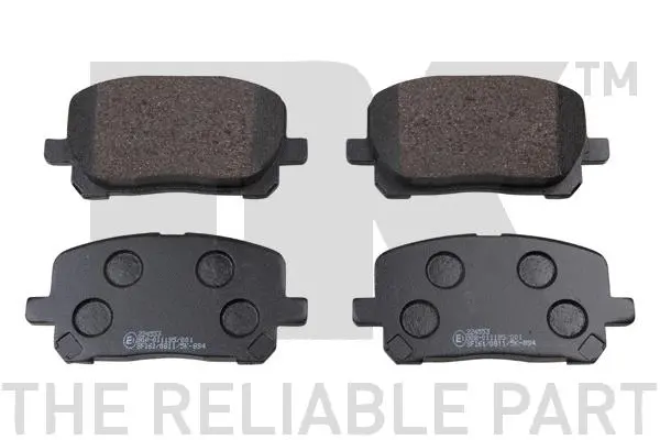 Brake Pad Set, disc brake (224553)