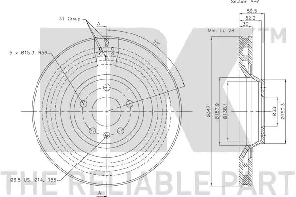 Brake Disc (3147108)