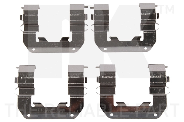 Accessory Kit, disc brake pad (79341767)